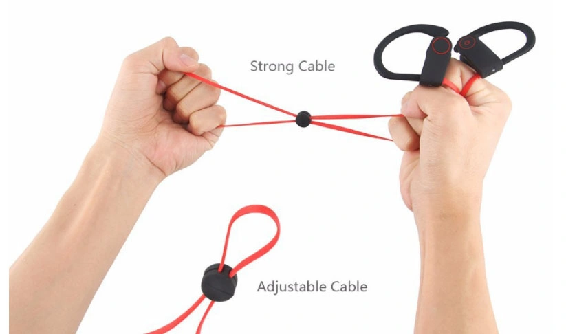 2019 New Neckband Black Earburds Waterproof Magnetic Sport Stereo Wireless Bluetooths Earphone