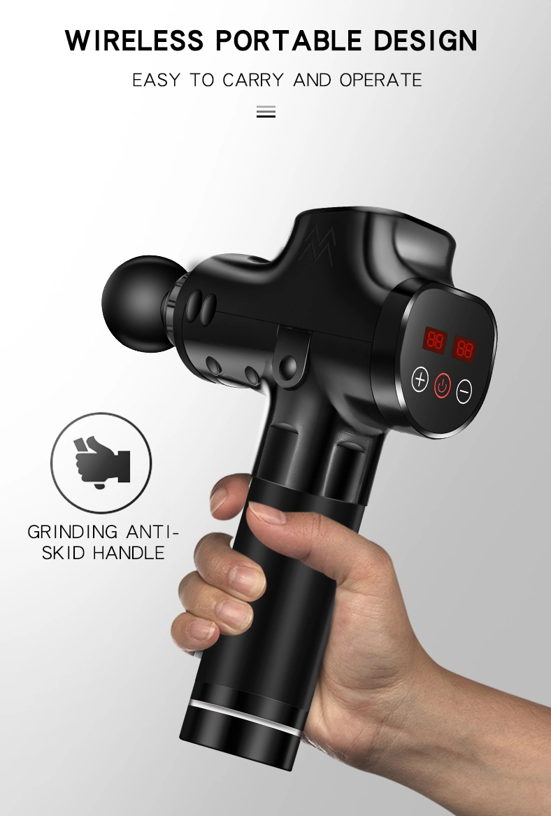 Handheld Fascial Massage Gun, Muscle Massager Gun