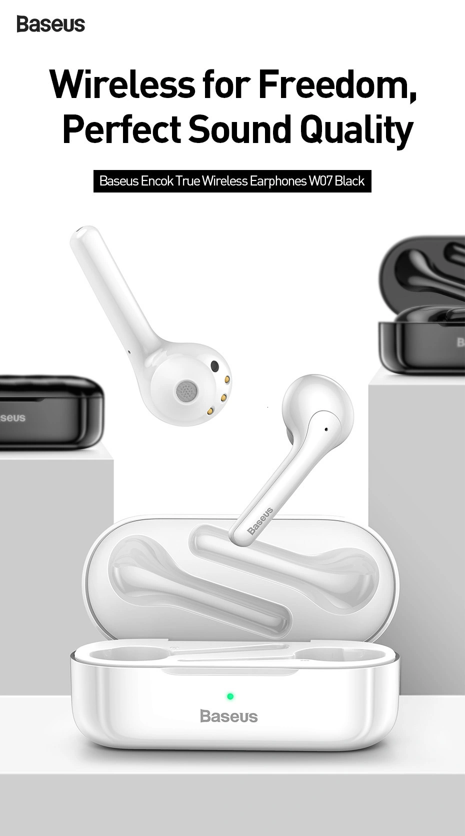 Baseus W07 Tws Bluetooth Earphone