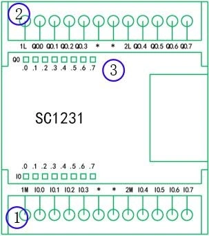 PCS1200 PLC 8*DI 8*DO(Relay) programmable logic controller remote controller Support Codesys