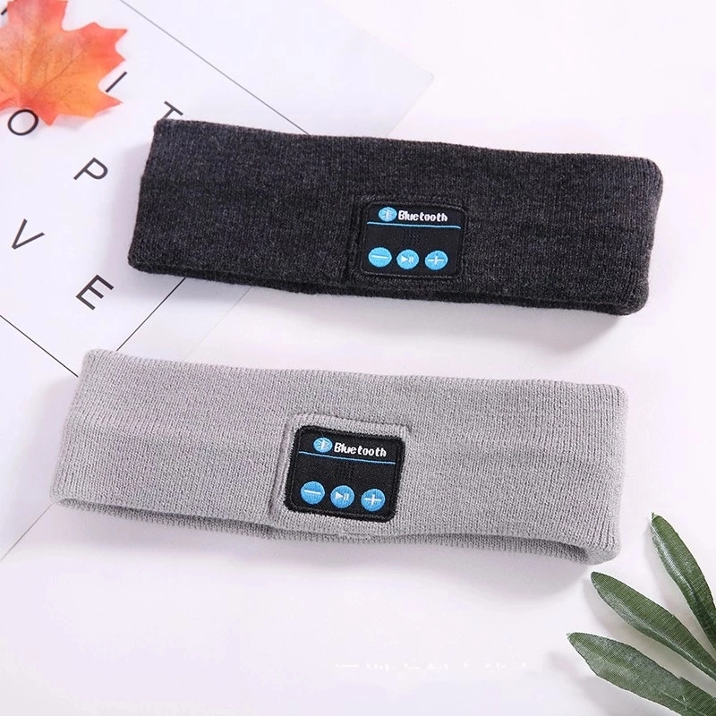 Sports Music Headband Wireless Earphone Hair Band Fitness Musical Sweatband Headband Bluetooth Headphone